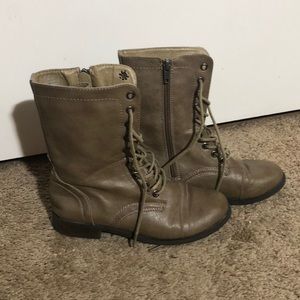 Madden Girl Combat Boots